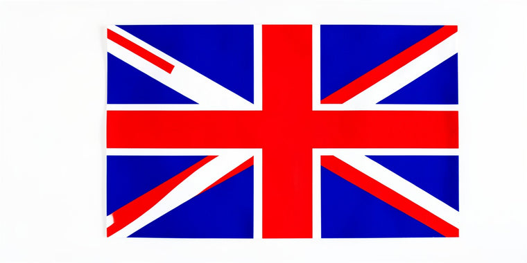 The Union Jack flag with red, white, and blue crosses combining the flags of England, Scotland, and Northern Ireland