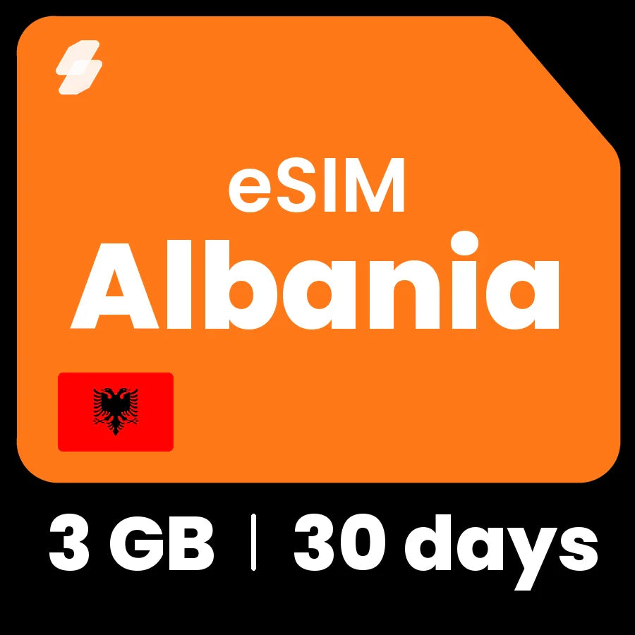 eSIM Albania - 3 GB / 30 days