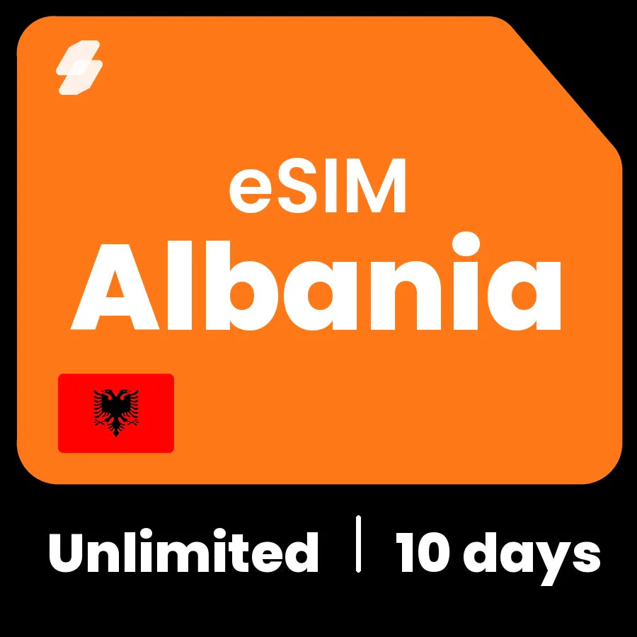 eSIM Albania - Unlimited / 10 days