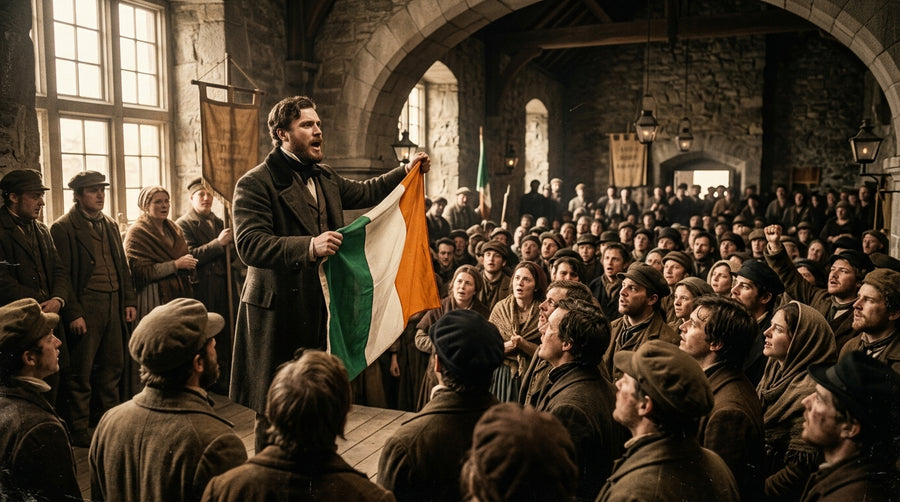 Ireland flag in use