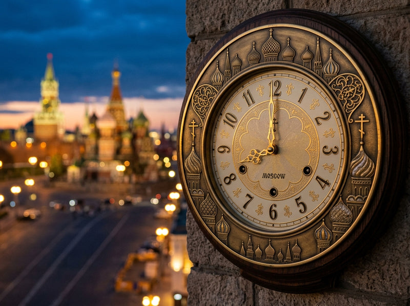 Current Time in Russia: MSK and All 11 Time Zones